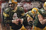 Unknown football painting